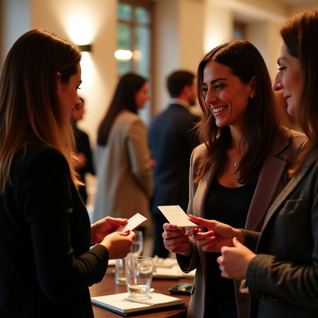 Evento de networking empresarial en Argentina